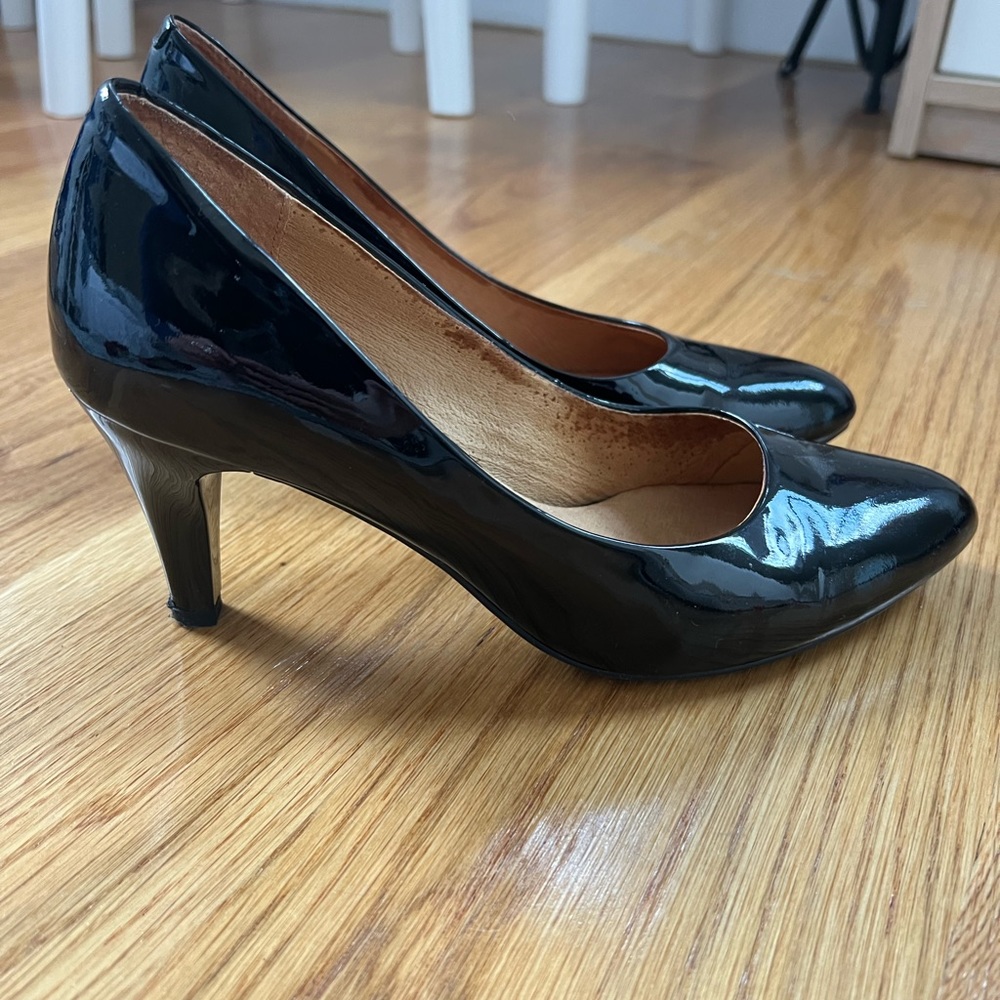 Genuine leather heels, made in Germany